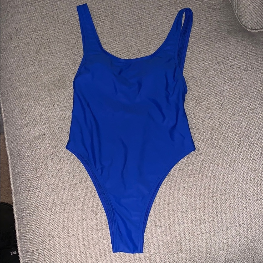 Bold Blue One Piece
